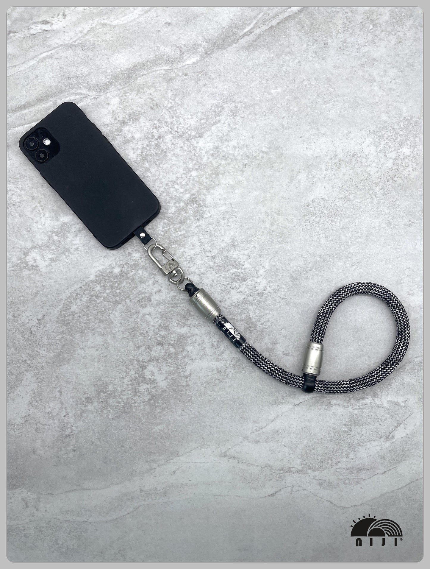 "NEW COLLECTION" 10mm camera / mobile wrist strap shadow