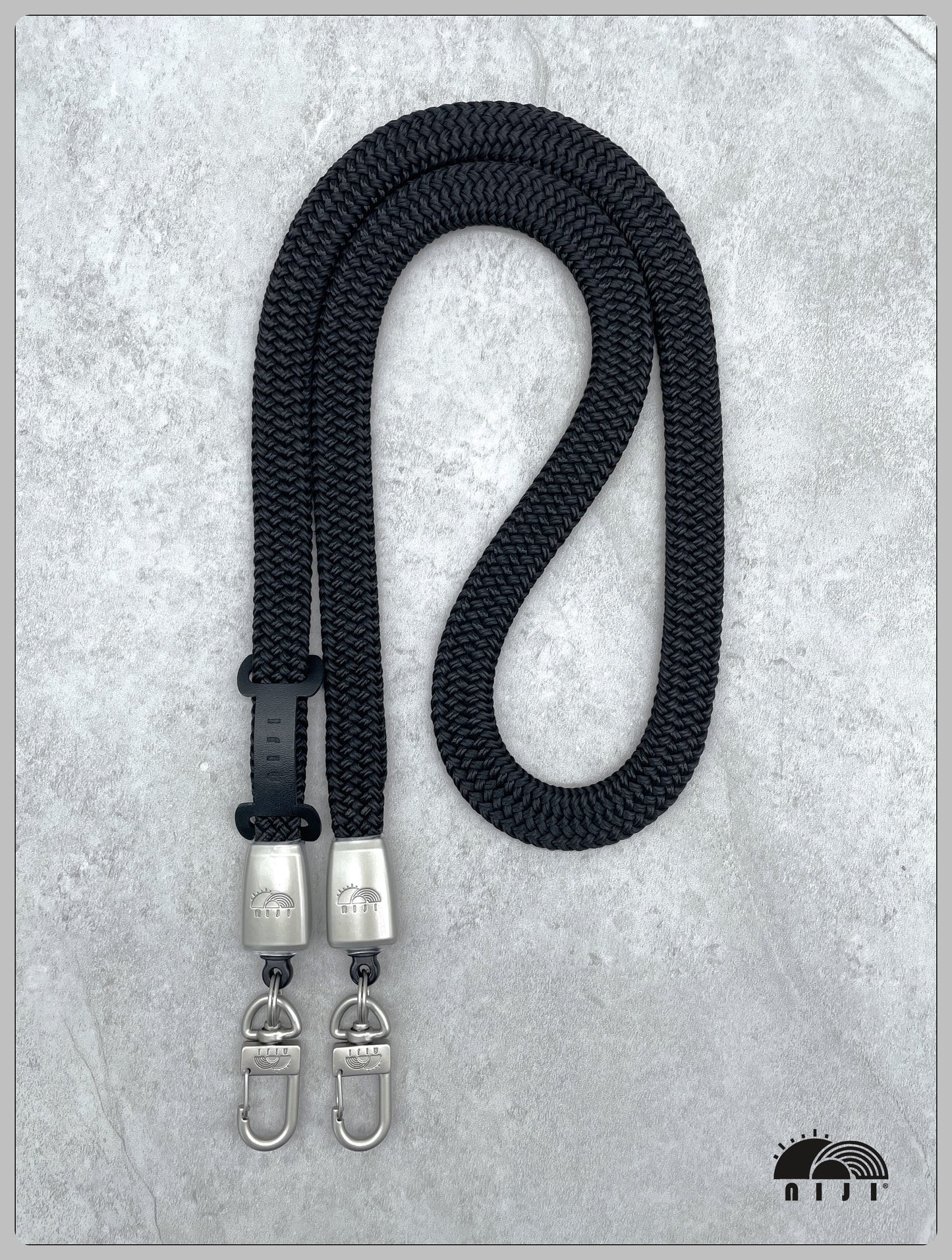 "新入荷" 14mm coreless mobile strap Black color