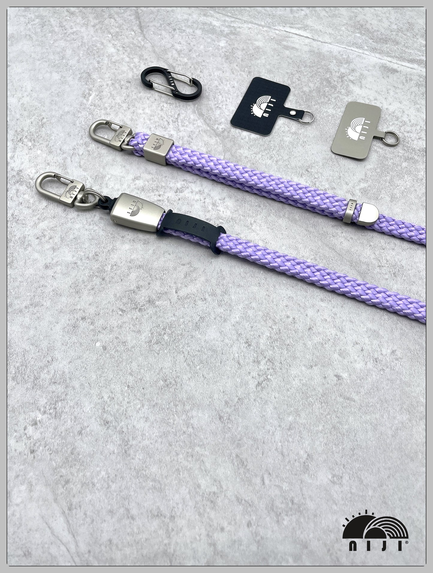 "新入荷"12mm coreless mobile strap Lilic color