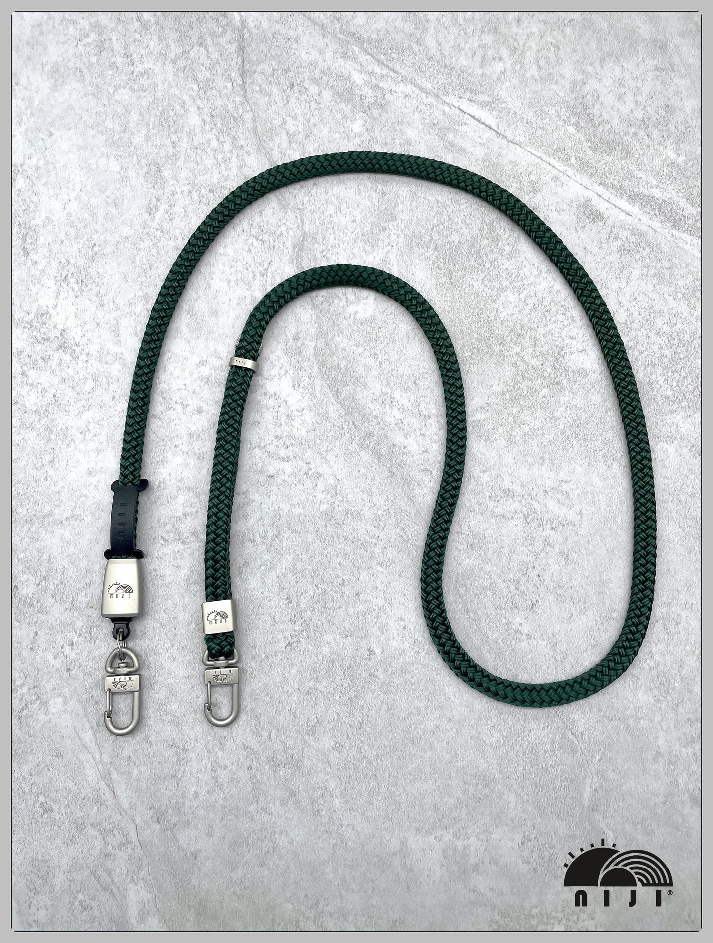 "新入荷"12mm coreless mobile strap Hunter green color
